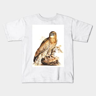 Short Toed Eagle by Elizabeth Gwillim Kids T-Shirt